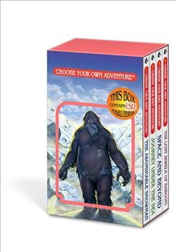 CHOOSECO LLC Pre-Owned Choose Your Own Adventure 4-Book Boxed Set #1: Origin Four (the Abominable Snowman, Journey Under the Sea, Space and Beyond, the Lost Jewels of Naboot (Hardcover) 1933390948 9781933390949