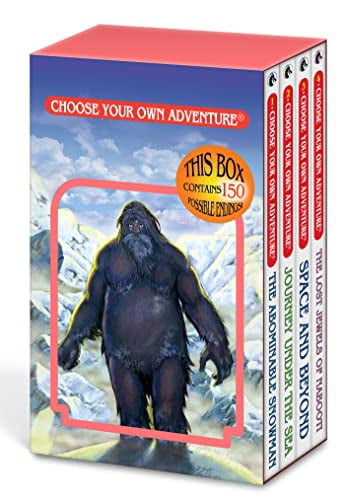 Pre-Owned Choose Your Own Adventure 4-Book Boxed Set #1: Origin Four (the Abominable Snowman, Journey Under the Sea, Space and Beyond, the Lost Jewels of Naboot (Hardcover) 1933390948 9781933390949