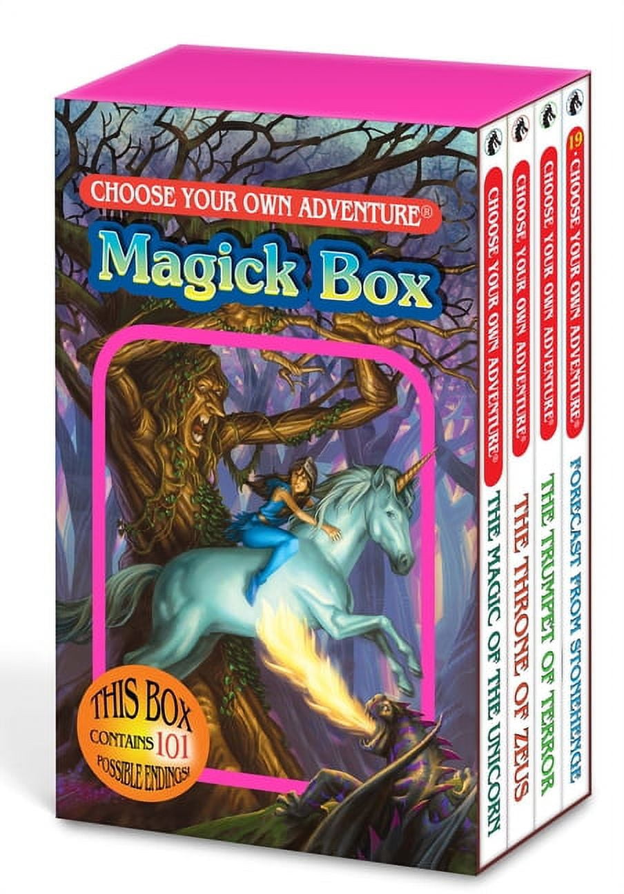 MULTIPLE AUTHORS - GOODMAN DEBORAH LERME & R A MONTGOMERY; R A MONTGOMERY Choose Your Own Adventure 4-Book Boxed Set Magick Box (the Magic of the Unicorn, the Throne of Zeus, the Trumpet of Terror, Forecast from Stonehenge) (Other)