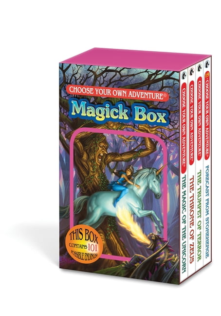 MULTIPLE AUTHORS - GOODMAN DEBORAH LERME & R A MONTGOMERY; R A MONTGOMERY Choose Your Own Adventure Box Sets Choose Your Own Adventure 4-Book Boxed Set Magick Box (the Magic of the Unicorn, the Throne of Zeus, the Trumpet of Terr, (Paperback)