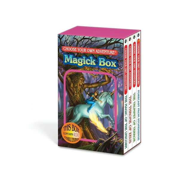 Choose Your Own Adventure Box Sets Choose Your Own Adventure 4-Book Boxed Set Magick Box (the Magic of the Unicorn, the Throne of Zeus, the Trumpet of Terr, (Paperback)