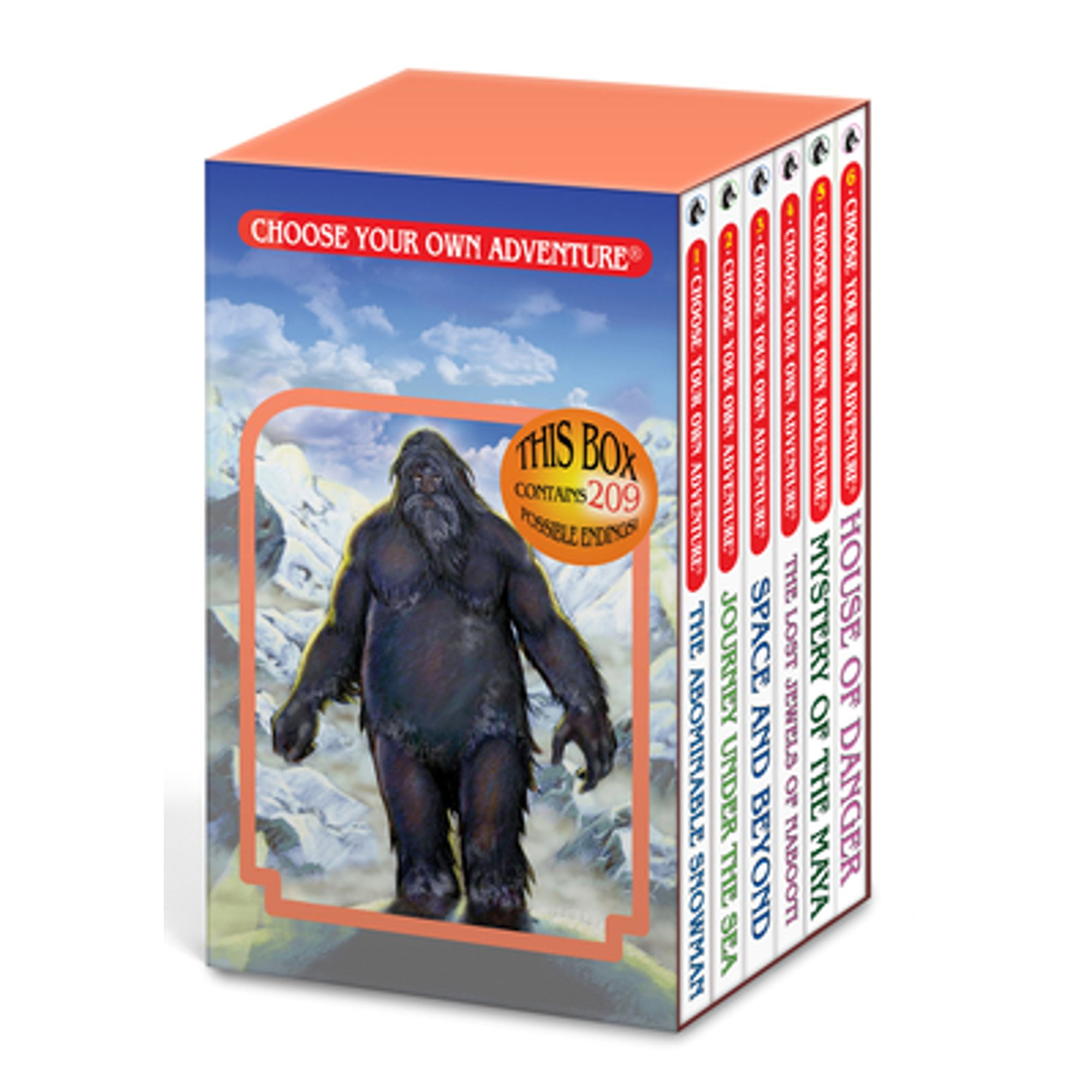 Pre-Owned Choose Your Own Adventure 6- Book Boxed Set #1 (the Abominable Snowman, Journey Under the Sea, Space (Paperback) by R a Montgomery