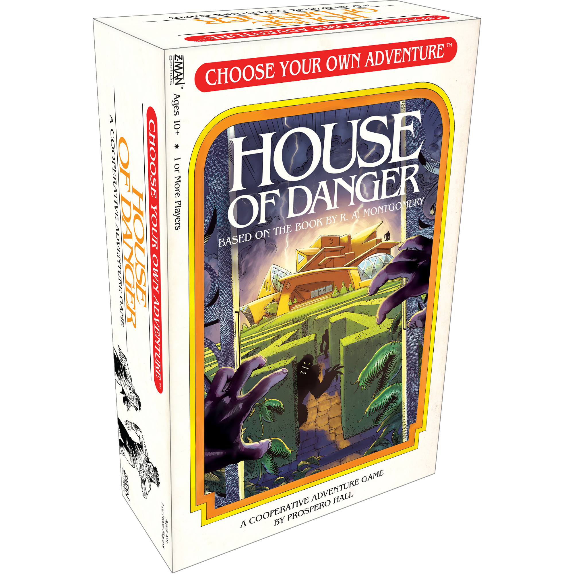 Choose Your Own Adventure: House of Danger Narrative Board Game for Ages 10 and up, from Asmodee - image 1 of 6