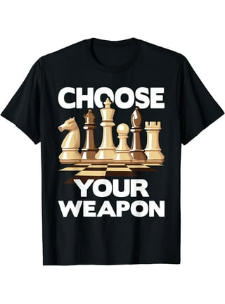  Chess.com Classic Logo Online Chess Site Fan T-Shirt - Dark :  Clothing, Shoes & Jewelry