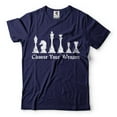 thumbnail image 1 of Choose Your Weapon Shirt Chess Shirt Chess Player Gift Tee Chess Lover Shirt Gambit Shirt (XX-Large Navy Blue), 1 of 6