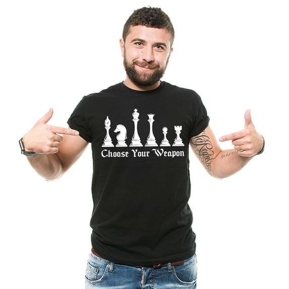 Choose Your Weapon Shirt Chess Shirt Chess Player Gift Tee Chess Lover Shirt Gambit Shirt