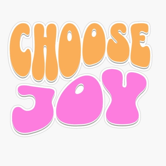 Choose joy Sticker
