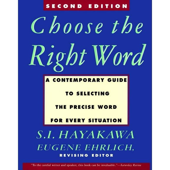 Choose the Right Word: Second Edition, (Paperback)