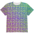 thumbnail image 1 of Choose your Weapon Wisely Pattern Video Games All Over Youth T Shirt Multi YXL, 1 of 2
