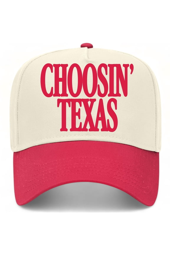 Choosin' Texas Hat (Red/Natural)