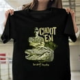 thumbnail image 1 of Choot Em Swamp People Funny Retro Vintage Reality TV Show Fan Graphic G211 Unisex T-Shirt, Up to Size 5XL, 1 of 2