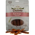 Choovio Pork Strips Dog STF9 Treats, Made in USA,(5Ounce Bag