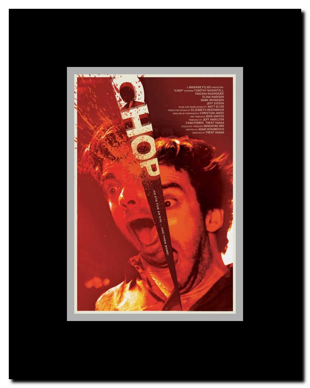 Chop Framed Movie Poster