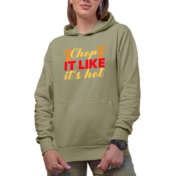 Chop It Like It's Hot Cooking Tools Set Home Gift Idea For Food Lover Sand Hoodie, Medium