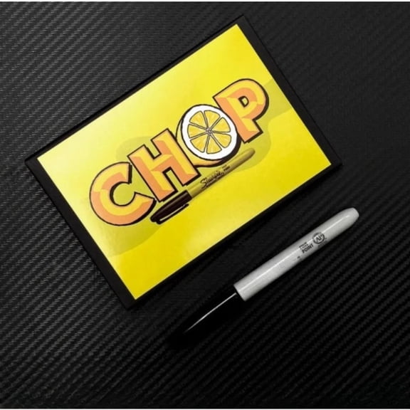 Chop Magic Trick By Craig Petty Close-Up Mentalism Illusion Prop with Gimmick for Magicians Beginner Funny Magia Games