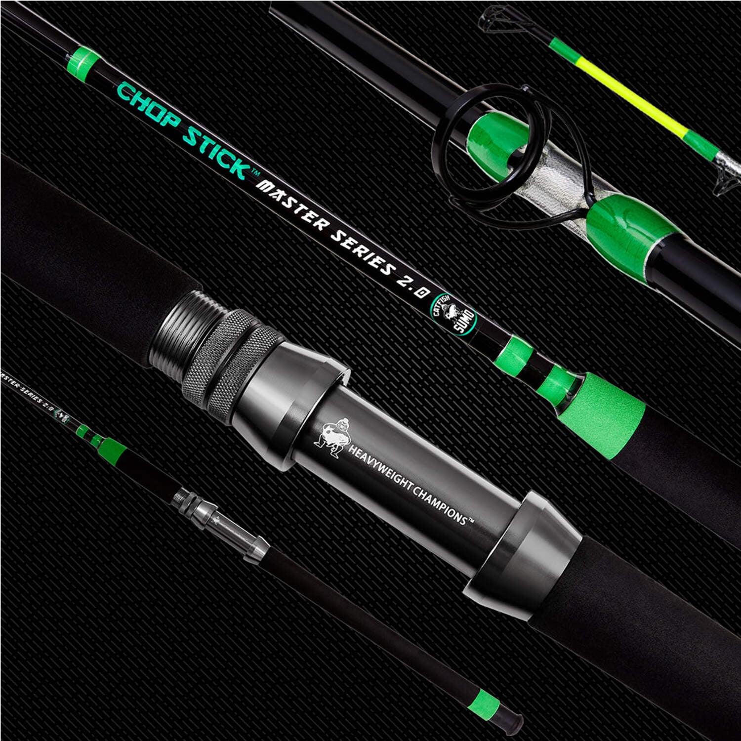 Slumo Rod Chop Stick Master Series: 1 Piece Medium Heavy, 7' 6