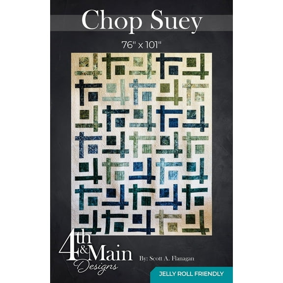 Chop Suey Quilt Pattern by Scott A Flanagan