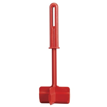 ChopStir Original Hamburger & Ground Meat Chopper Spatula, Red
