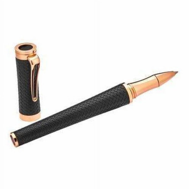 Chopard 95013 0172 Classic Racing Black Tire Tread Rose Gold RollerBall Pen