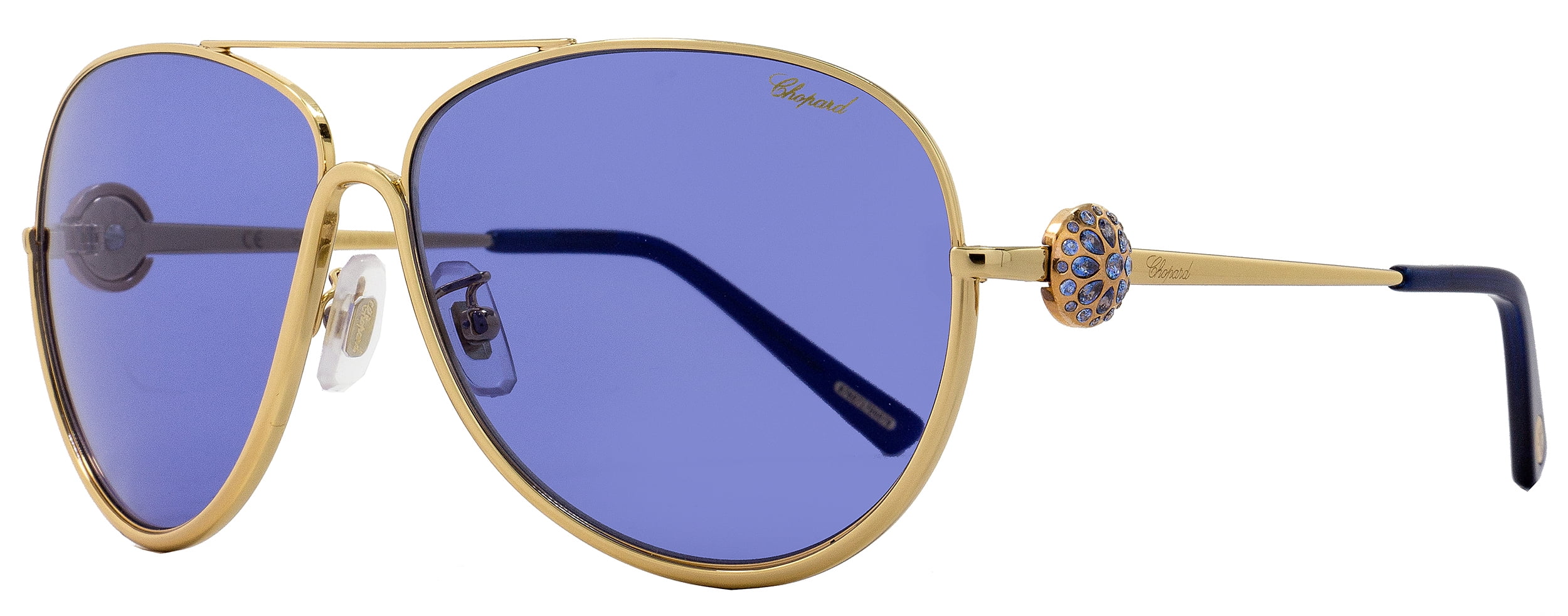 Chopard サングラス　SCH185S スワロフスキー Chopard SCH210S-09ZB Women's Shiny Pearl and Burgundy Frame