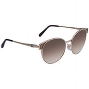 Chopard Brown Gradient Cat Eye Ladies Sunglasses SCHC21S 300 56