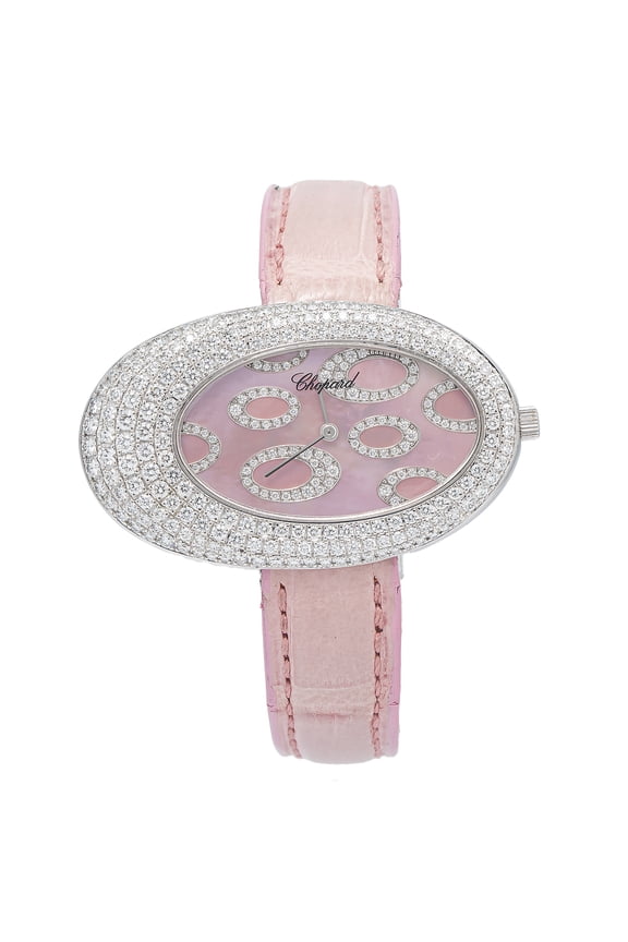 Classique 139109-1003 Factory Diamond Bezel Pink Dial Lady Watch 45mm