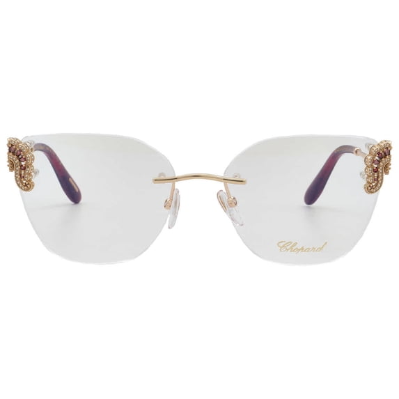 Chopard Demo Cat Eye Ladies Eyeglasses VCHG04S 300Y 56