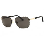 Chopard SCHG62 300P 61mm Rectangle Sunglasses Mens