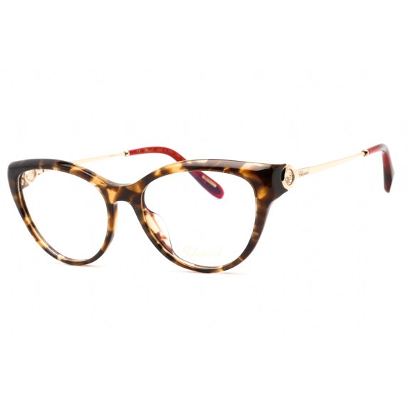 Chopard VCH323S 9AJY Women's Brown Havana Plastic Frame Eyeglasses