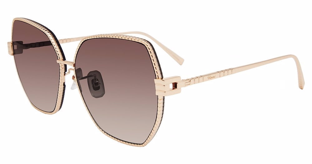 サングラス Chopard FW25 SUNGLASSES (SCHL28M 08FC) Chopard sunglasses SCHL28M WOMAN 59/15/135 08FC ORO RAMATO