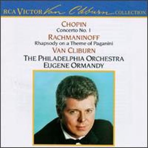 Pre-Owned Chopin: Concerto No.1; Rachmaninov: Rhapsody on a Theme of Paganini (CD 0078635794526) by Van Cliburn (piano), Philadelphia Orchestra, Eugene Ormandy (conductor)