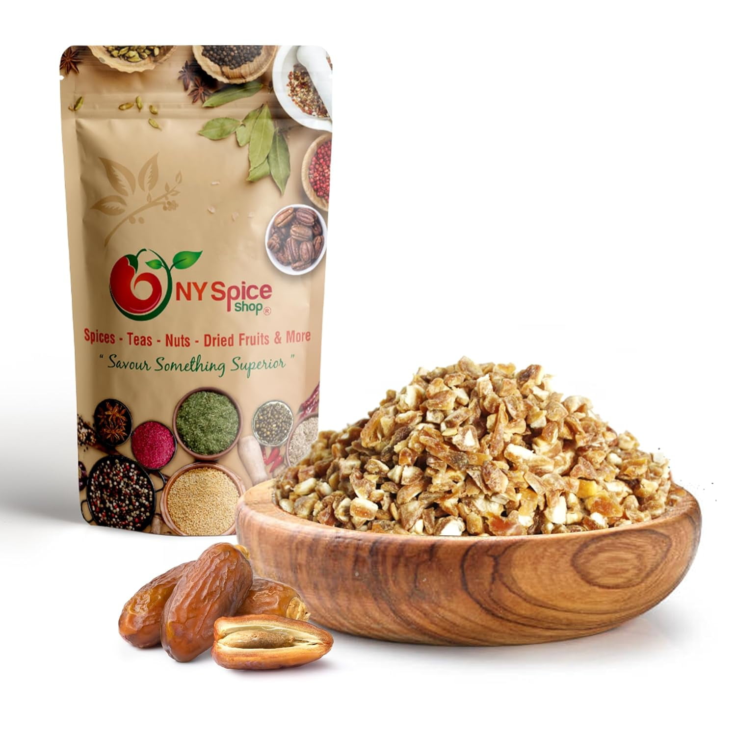 Chopped Dates for Baking 8 Ounce 100 Natural Dried Dates Dry Dates