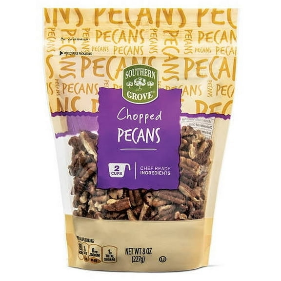 Chopped Pecans, 8 oz- Pack of 3