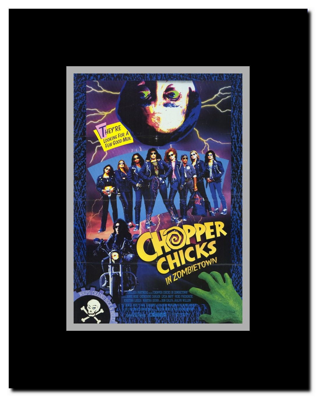 Chopper Chicks in Zombietown Framed Movie Poster