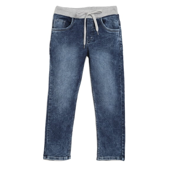 Chopper Club Boys Jeans Slim Fit Denims Round Elastic & Drawstrings DX 28