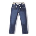 thumbnail image 1 of Chopper Club Boys Jeans in Premium Stretchable Cotton Denim Slim Fit Cotton Rib+Elastic, 1 of 5