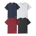 thumbnail image 1 of Chopper Club Boys T Shirts in Sustainable Jersey Fabric Pack of 4 Regular Fit Tees for Boys, Plain 6, 1 of 8