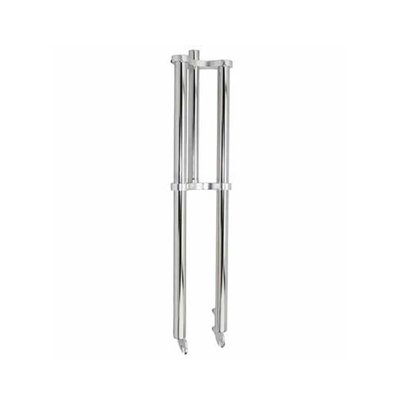 Bike Chopper Fork 101/8 Inch Threadless 30 Long Chrome Adjustable Steel