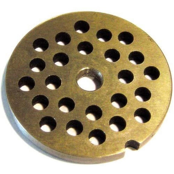 Chopper/Grinder Plate, 8 Hub, 1/4" Holes