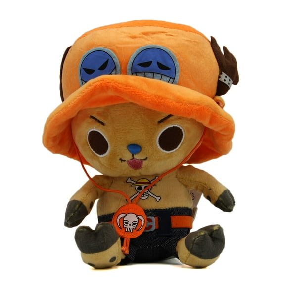 Chopper Portas D. Ace Costume Sit - One Piece 8" Plush (Toei)