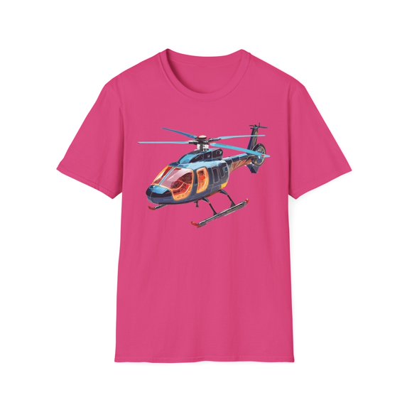Chopper Shirt, Helicopter Shirt, Shirt with Helicopter, T Shirt with Chopper