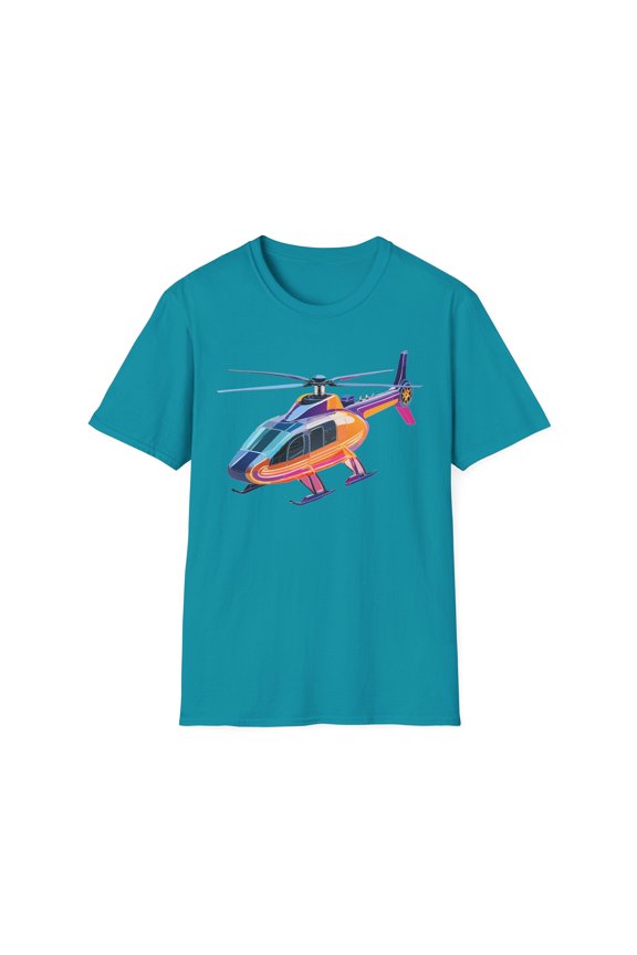 Chopper Shirt, Helicopter Shirt, Shirt with Helicopter, T Shirt with Chopper