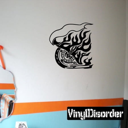 Chopper Wall Decal - Vinyl Decal - Car Decal - DC 144 - 36 Inches
