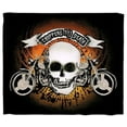 thumbnail image 1 of Choppers Until Death Deluxe Polar Fleece Blanket, 1 of 2