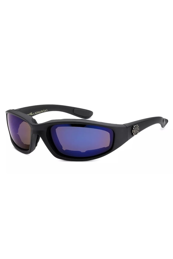 Choppers Wind Resistant Riding Sunglasses Glasses Padded Sports Motorcycle