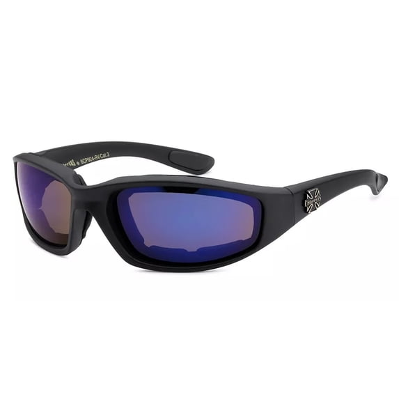 Choppers Wind Resistant Riding Sunglasses Glasses Padded Sports Motorcycle