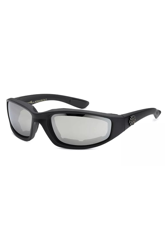 Choppers Wind Resistant Riding Sunglasses Glasses Padded Sports Motorcycle