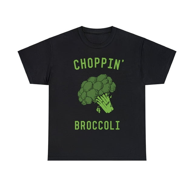 Choppin' Broccoli Unisex Graphic Tee Shirt, Sizes S5XL