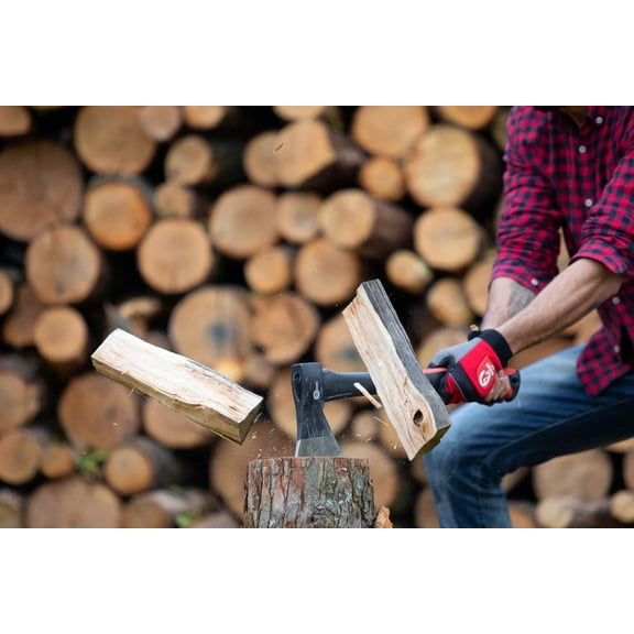 Chopping Hatchet and Mid-Size Felling Axe Set