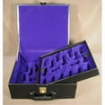 thumbnail image 1 of Chopra BVBXS Black Vinyl Chess Storage Box for 5.5 in. King, 1 of 1